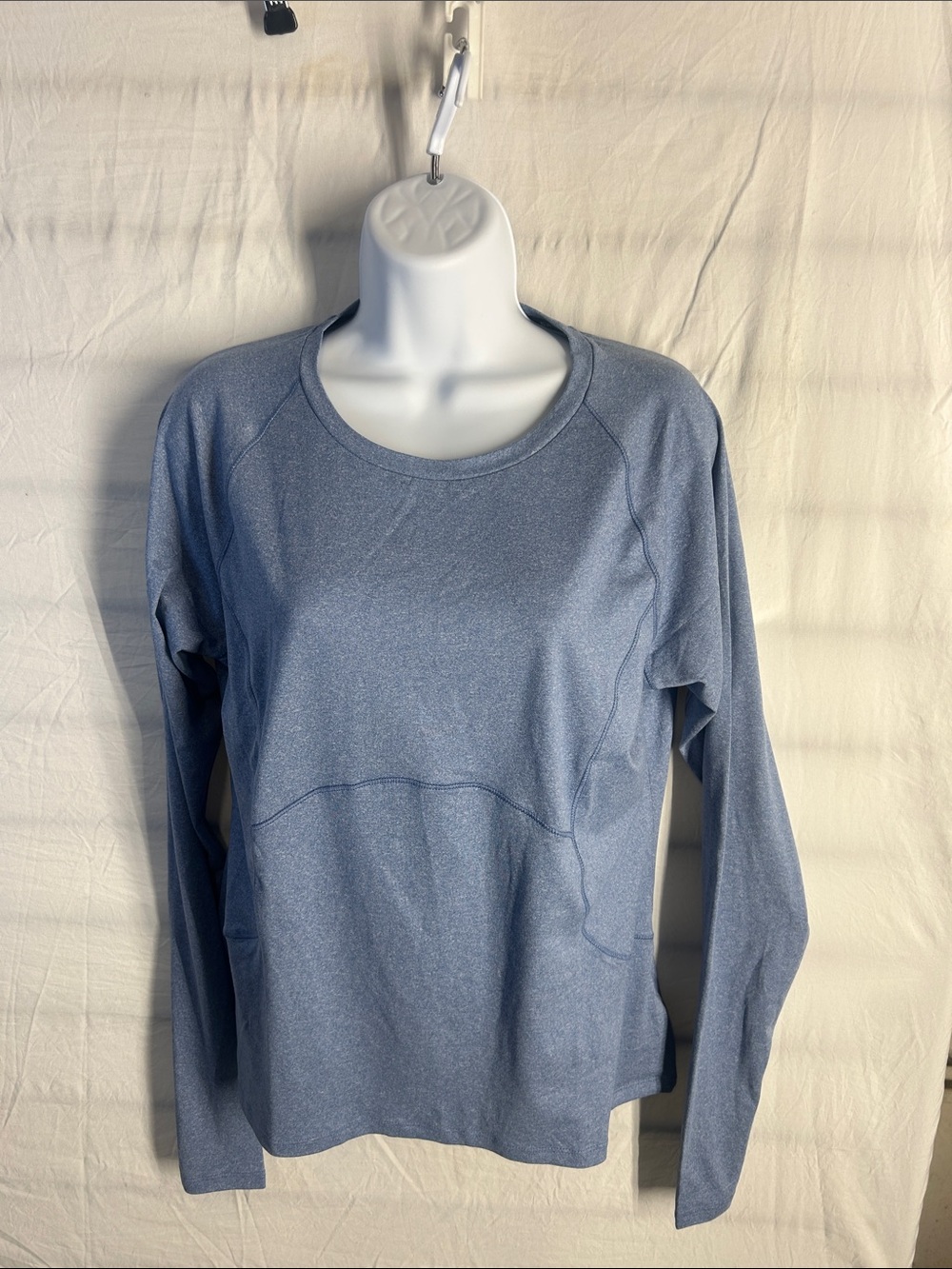 Spyder Women’s Long-Sleeve Crewneck Top - Heather Slate Blue